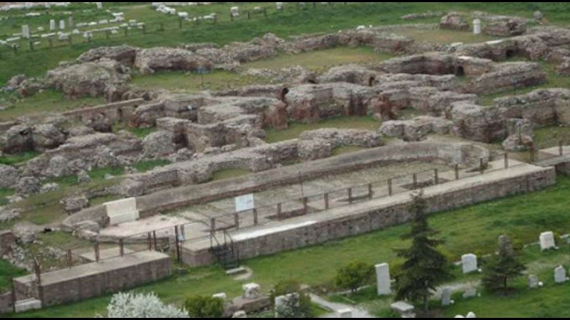 Ankara’nın En Eski Tarihi Alanlarından Roma Hamamı
