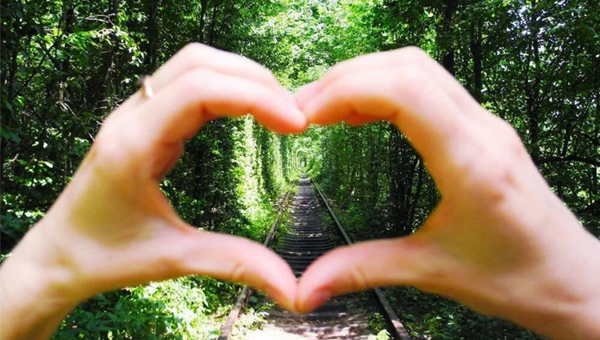 A FAIRY STOP IN UKRAINE: THE TUNNEL OF LOVE