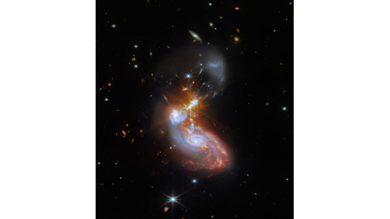 SPECTACULAR GALACTIC COLLISIONS