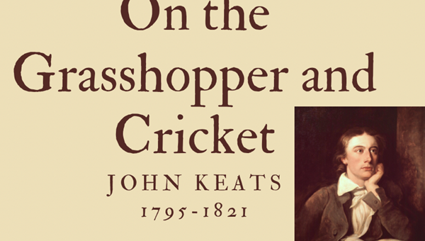 ON THE GRASSHOPPER AND CRICKET