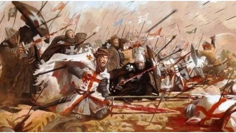 Sel Sularına Mağlup Olan Haçlı Ordusu: 5. Haçlı Seferi
