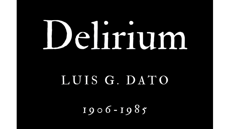 DELIRIUM - LUIS G. DATO