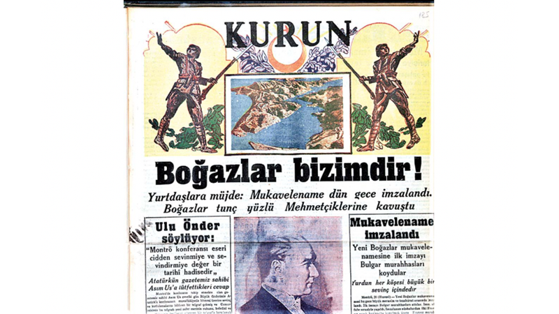 9 KASIM: MONTRÖ BOĞAZLAR SÖZLEŞMESİ YÜRÜRLÜĞE GİRDİ