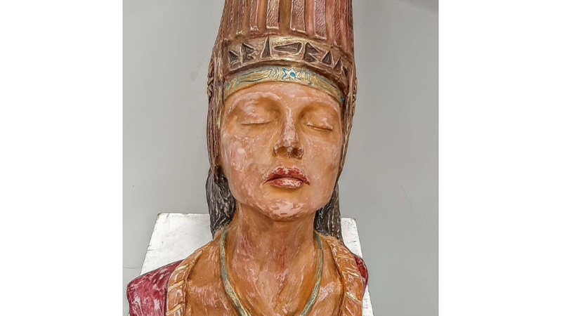 FIRST WOMAN TO HAVE HIS SEAL: QUEEN PUDUHEPA
