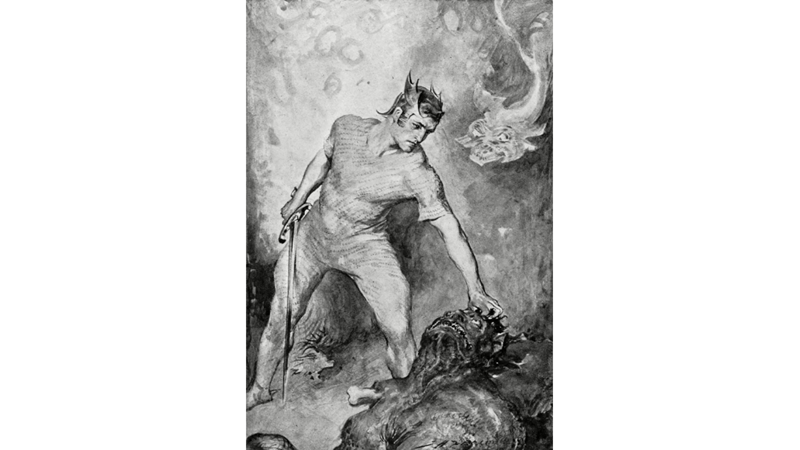 DOĞAÜSTÜ GÜÇLÜ VE YARDIMSEVER SAVAŞÇI: BEOWULF