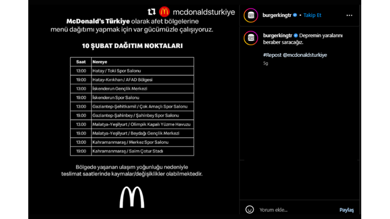 DÜNYADAN VE DÜNYACA ÜNLÜLERDEN ÜLKEMİZ İÇİN DEPREM ÇAĞRILARI