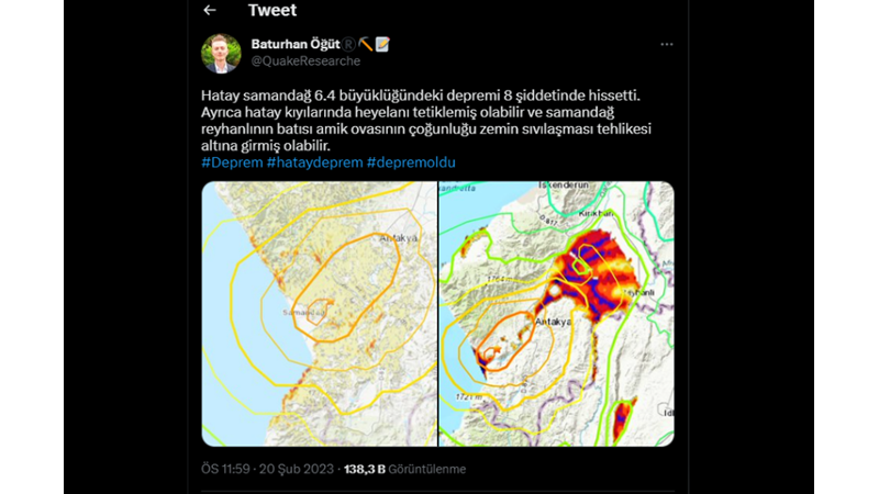 HATAY DEPREMİNDEN SONRA UZMANLARIN AÇIKLAMALARI