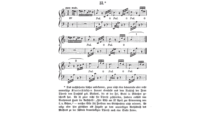 HEPİMİZİN YAKINDAN BİLDİĞİ BEETHOVEN BESTESİ: FUR ELISE