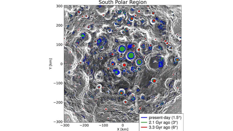 THE MOON'S CRATERS MAY CONTAIN LESS ICE THAN WE HOPED -Friendz10