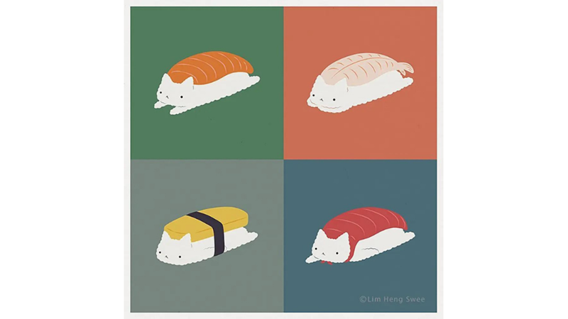 THE ART CAT WORLD IN WHICH WE WILL GET LOST -Friendz10