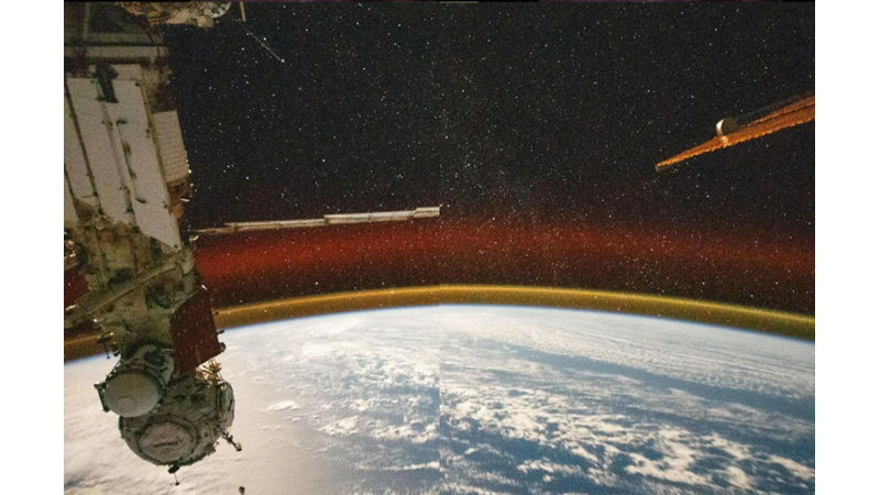 EARTH FROM THE INTERNATIONAL SPACE STATION