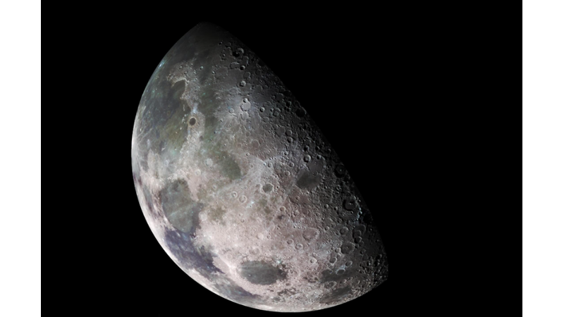 LET'S SEE THE NORTH POLE OF THE MOON