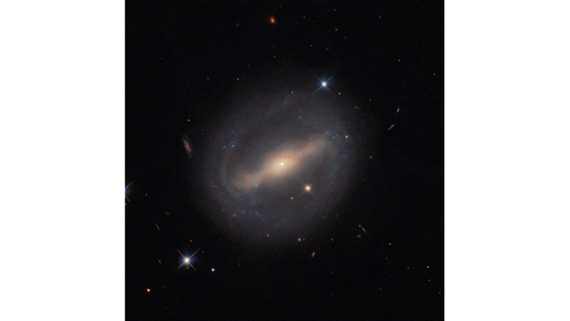 LIKE A RING LENTICULAR GALAXY