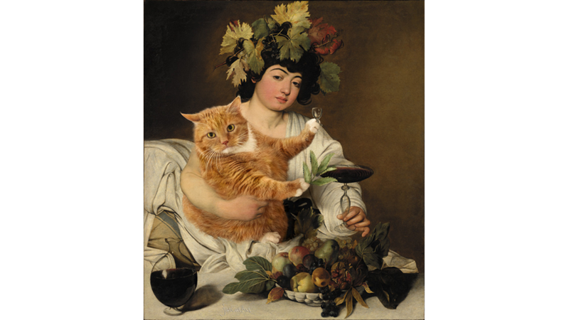 KEDİLER ÜNLÜ TABLOLARA SIZARSA