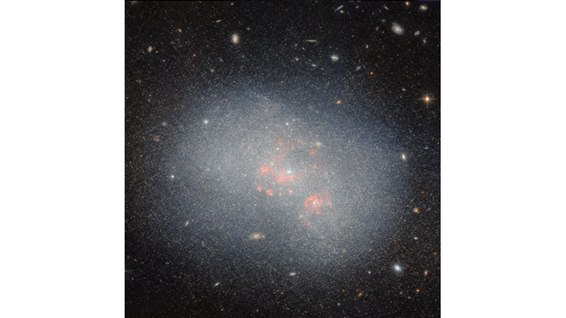 HUNGRY GALAXY DEVOURING ANOTHER GALAXY: NGC 5238