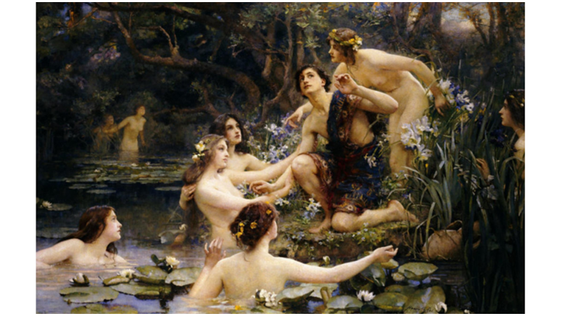 ŞEKİLDEN ŞEKLE GİREN SU PERİLERİ