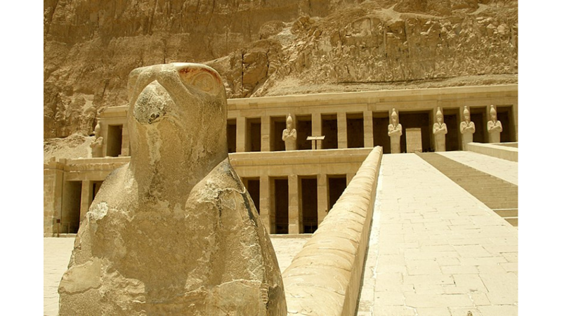 THE TEMPLE OF THE FIRST WOMAN PHARAOH: HATSHEPSUT TEMPLE