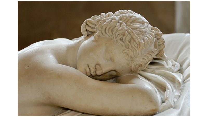 SLEEPING HERMAPHRODITE STATUE