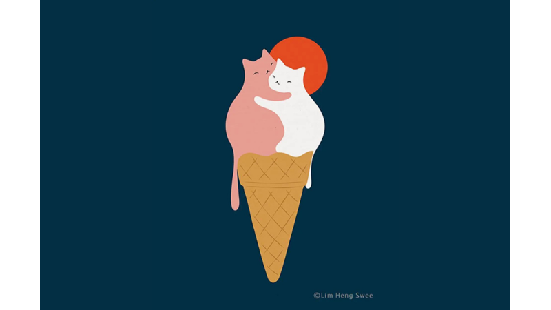 THE ART CAT WORLD IN WHICH WE WILL GET LOST -Friendz10