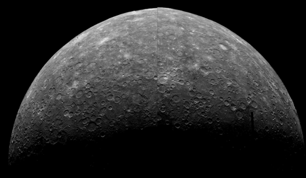 NAMES ON THE SURFACE OF MERCURY