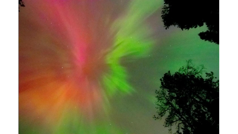 WHEN THE SUN ILLUMINATES THE NIGHT SKY: AURORA