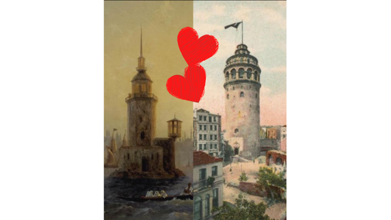 GALATA KULESİ VE KIZ KULESİ’NİN AŞKI