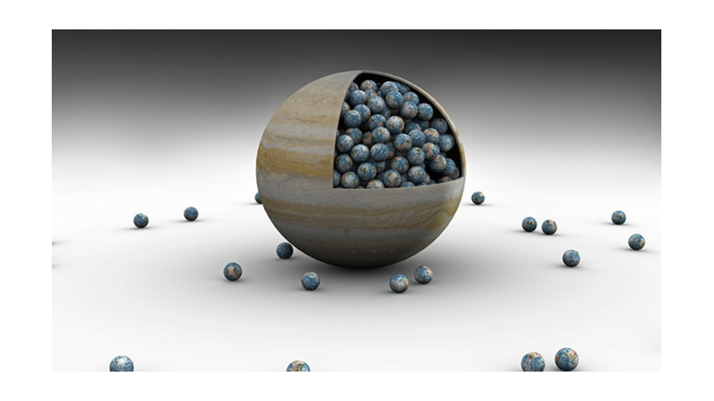 İÇİNE TAM 1320 DÜNYA SIĞDIRAN JÜPİTER HAKKINDA 7 ENTERESAN BİLGİ