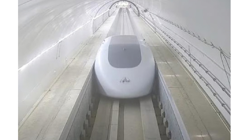 ÇİN’DE ULTRA HIZLI HYPERLOOP TRENİ TEST EDİLDİ