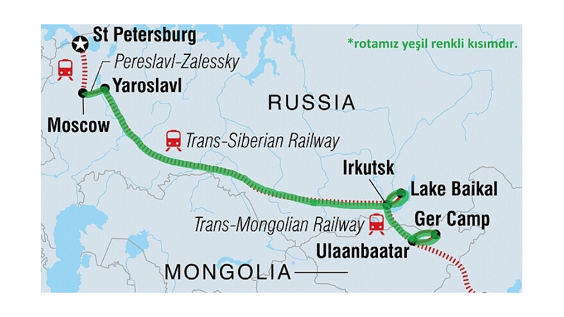 DÜNYANIN EN UZUN TREN YOLCULUĞU VE YOL ARKADAŞI