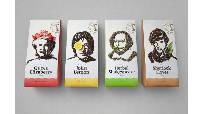 HERBAL TEAS WITH ICONIC FIGURES: CELEBRI-TEA -Friendz10