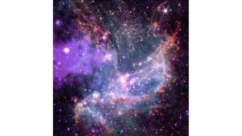 MAGNIFICENT VIEW OF TWO GALAXIES -Friendz10