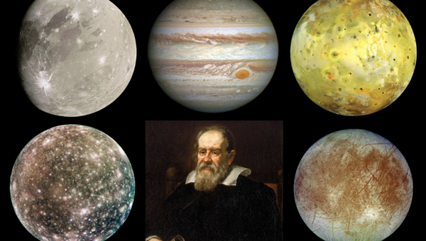 GALILEO GALILEI JÜPİTER'İN DÖRT UYDUSUNU KEŞFETTİ