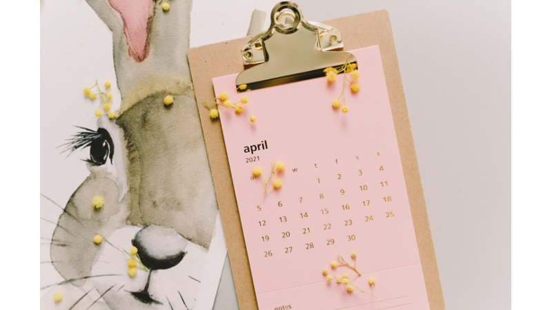 PASKALYA BAYRAMI: TAVŞAN ÇİZİMLİ KUTLAMA KARTI