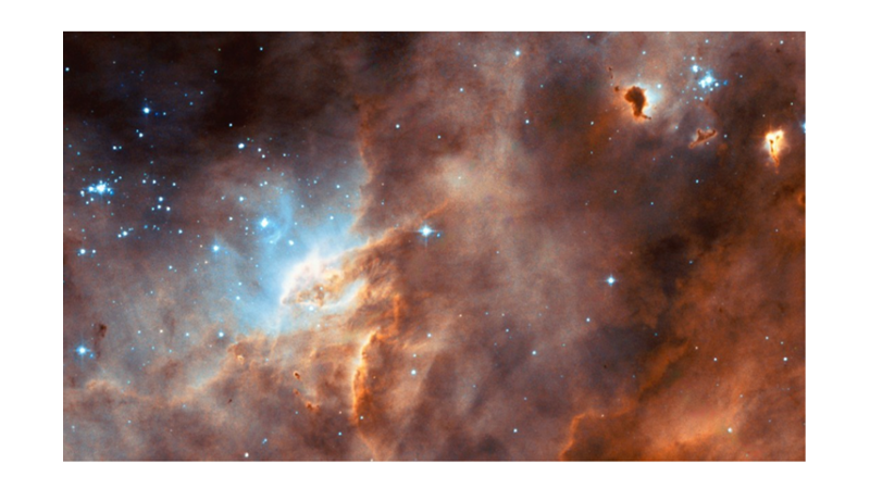 STAGES OF STAR BIRTH: N11B NEBULASI