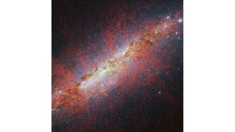 A GALAXY IN THE GREAT BEAR CONSTELLATION: M82