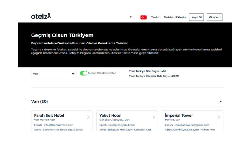 DEPREMZEDELERE YARDIM İÇİN KULLANABİLECEĞİNİZ 5 İNTERNET SİTESİ