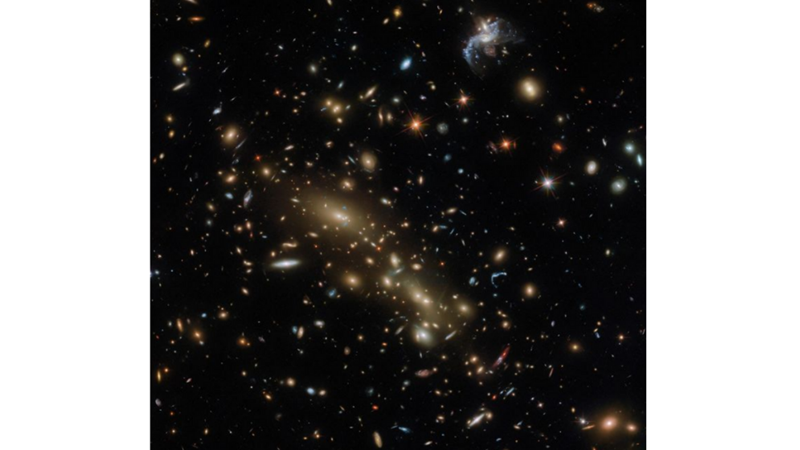TWO GALAXY CLUSTERS THOUGHT TO BE ONE -Friendz10