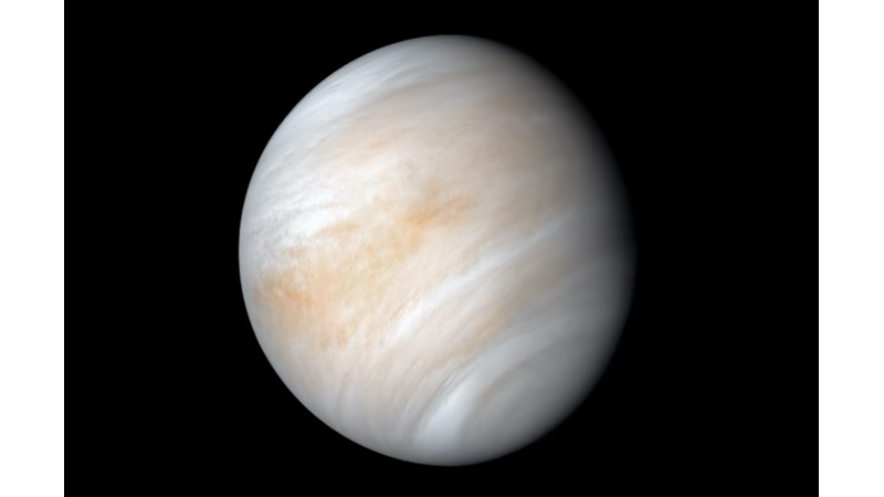 IMAGE OF VENUS WITH IT'S POISONOUS ATMOSPHERE