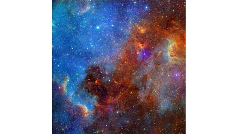 ENERJİ YAYAN KUZEY AMERİKA NEBULASI: CALDWELL 20