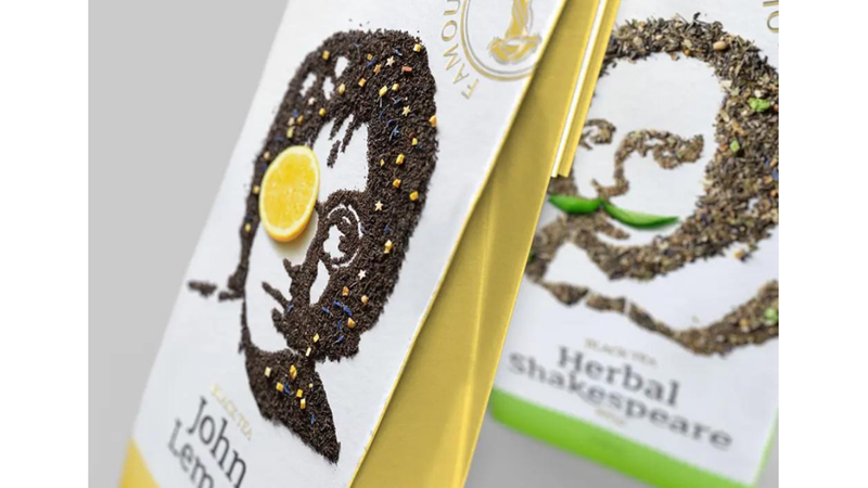 HERBAL TEAS WITH ICONIC FIGURES: CELEBRI-TEA -Friendz10
