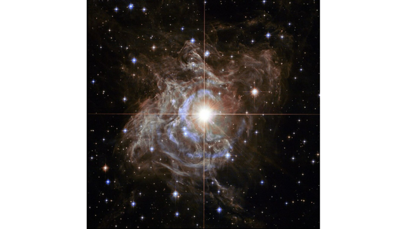 A LUMINOUS COSMIC WREATH
