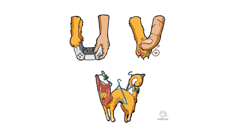 FUN ALPHABET WITH CATS -Friendz10