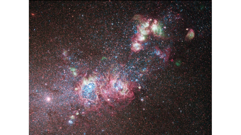 CELESTIAL JEWEL DWARF GALAXY: NGC 4214