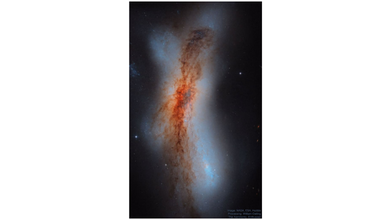ÇARPIŞAN GALAKSİLER: NGC 520