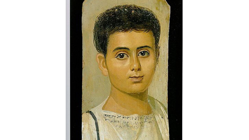 İLK PORTRE ÖRNEKLERİ: FAYYUM PORTRELERİ