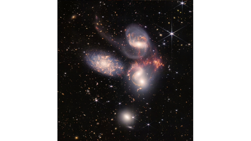 SPECTACULAR GALACTIC COLLISIONS