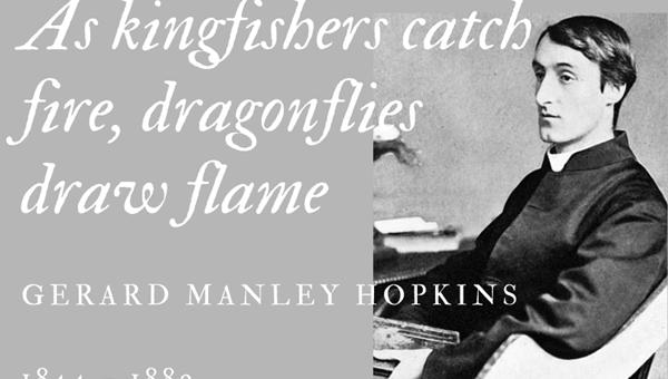 AS KINGFISHERS CATCH FIRE, DRAGONFLIES DRAW FLAME - GERARD MANLEY HOPKINS - Friendz10