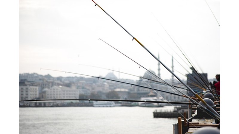 Galata Köprüsünde Deli Dumrul