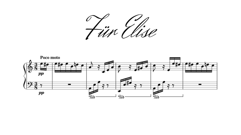 HEPİMİZİN YAKINDAN BİLDİĞİ BEETHOVEN BESTESİ: FUR ELISE