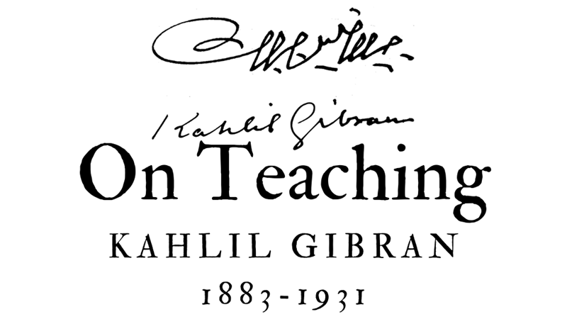 ON TEACHING